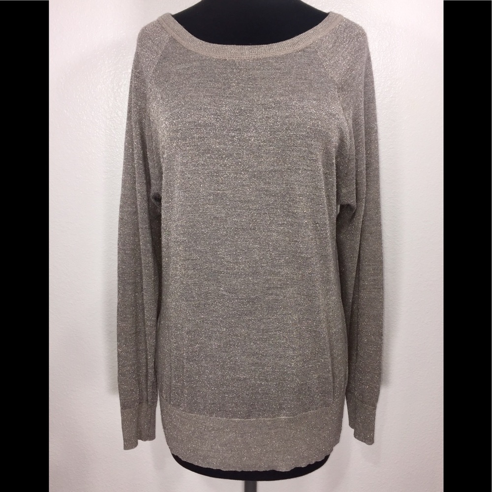 Loft Shimmer Sweater L